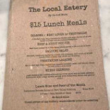The Local Eatery