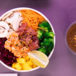 Poke Up Asnieres Poke Bowl Bubble Tea