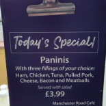 Manchester Road Cafe Sandwich