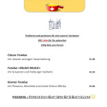 Schweizer Küche Events Zum Alten Schützenhaus
