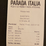 Parada Italia, Pizza Y Pasta