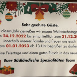 Südländische Spezialitäten