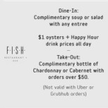 Fish Restaurant Bar