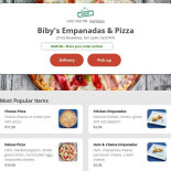 Biby's Empanadas Pizza