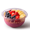 Acai Primo Schüssel, Stückige Erdbeer Schüssel Oder Frucht Griechischer Joghurt Schüssel