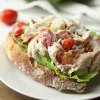 Hähnchen-Blt-Salat-Deli-Sandwich