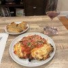 Hühnchen-Parmigiana-Abendessen