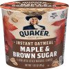 Original Maple Flavored Quaker Haferflocken