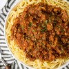 Spaghetti Mit Fleischsoße