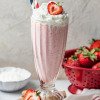 Erdbeer-Eiscreme-Shake